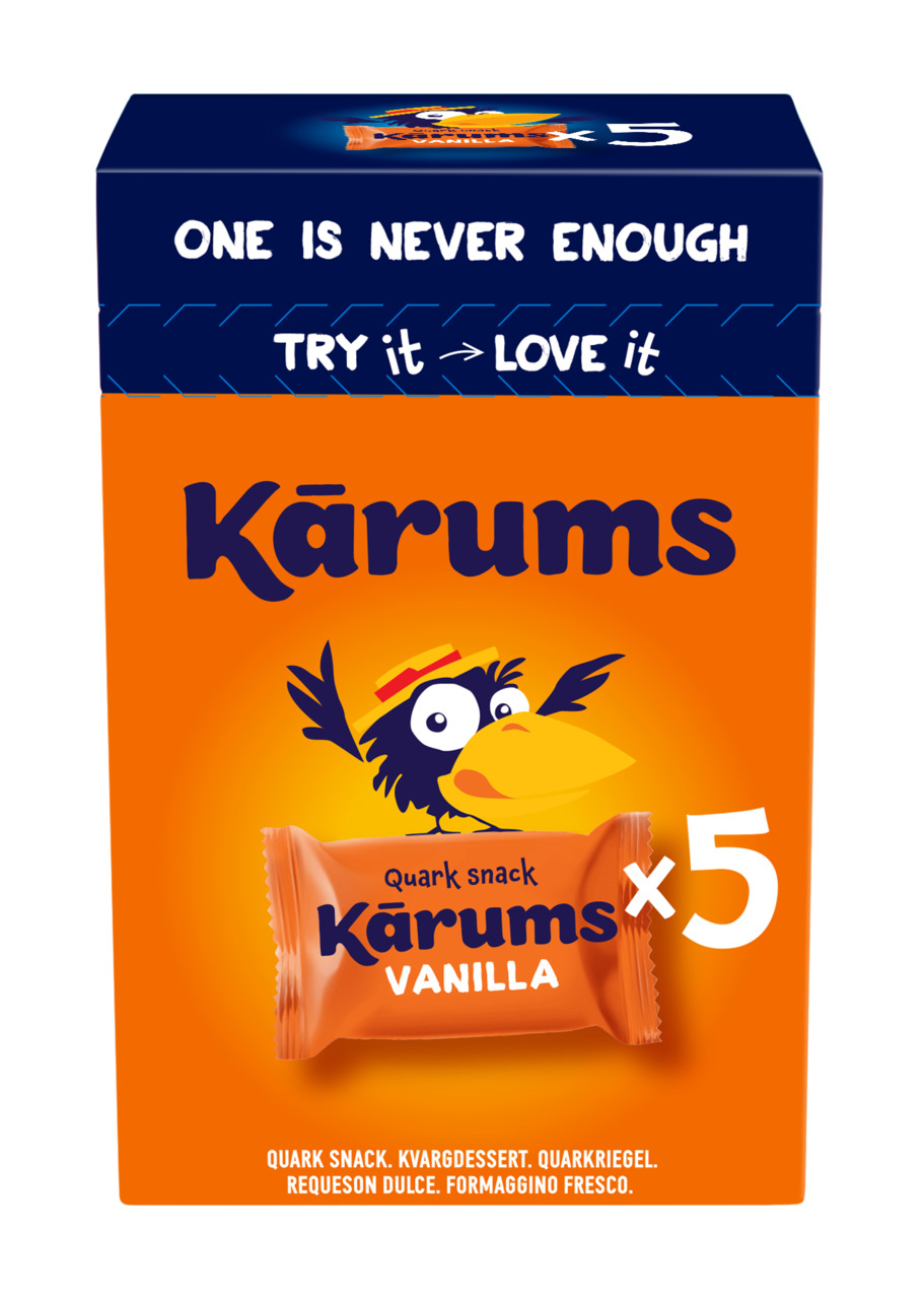 Curd Snack with Vanilla Image