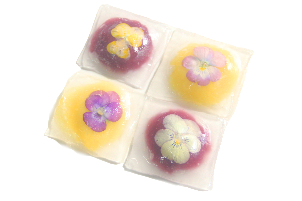 冷凍水晶もち シート 角 12cm イメージ