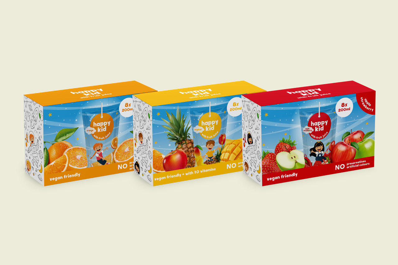 Happy Kid Fruit Drink Image