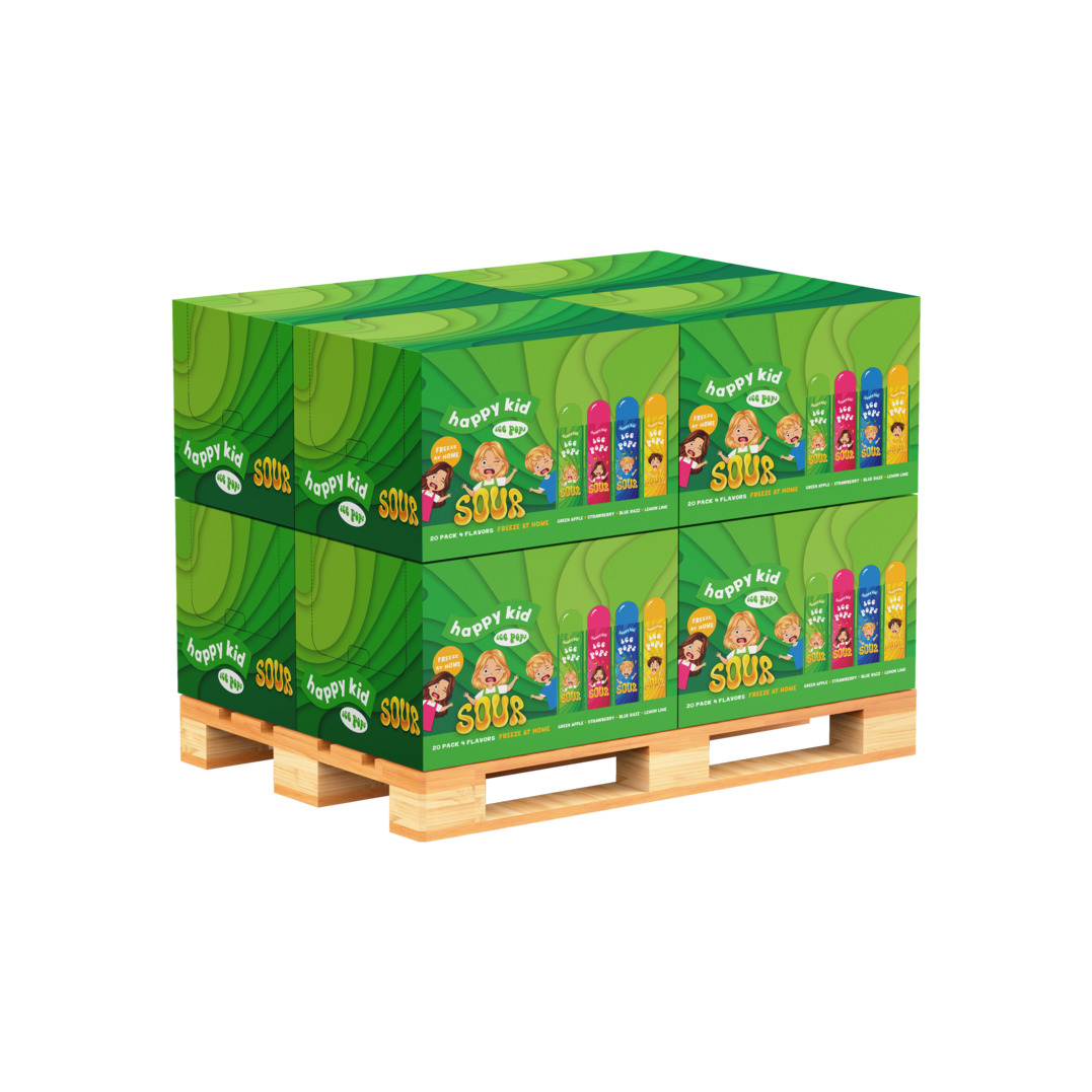 Happy Kid SOUR Ice Pops Image