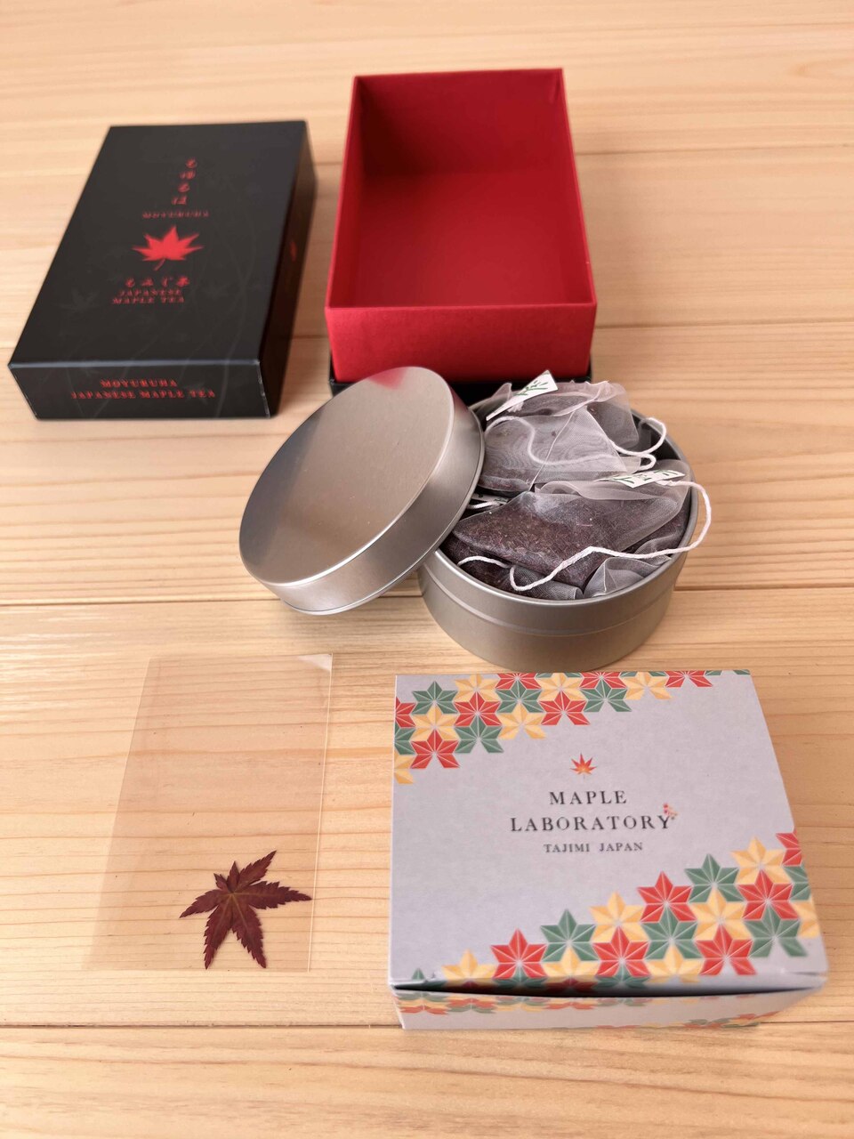 Moyuruha　Japanese maple (MOMIJI) tea Image