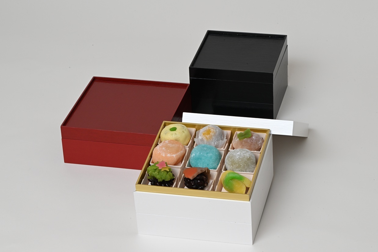 Wooden boxes for Osechi (Japanese new year’s feasts) Image
