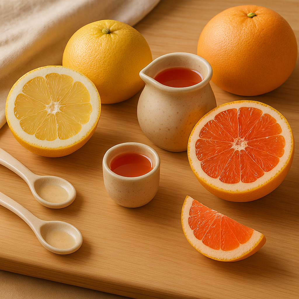 Grapefruit Juice Concentrate clear ( White and red) イメージ