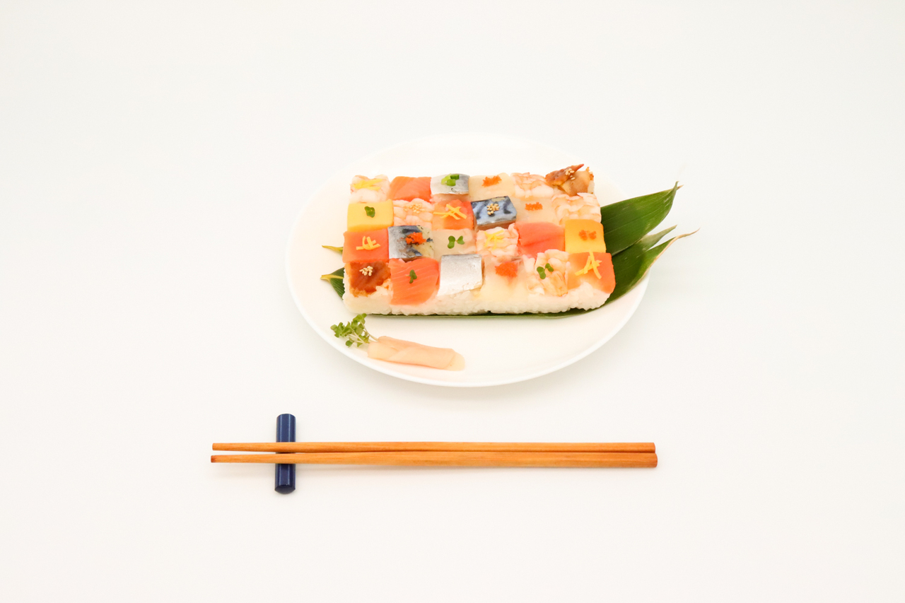 Gourmet Sushi Cubes Image