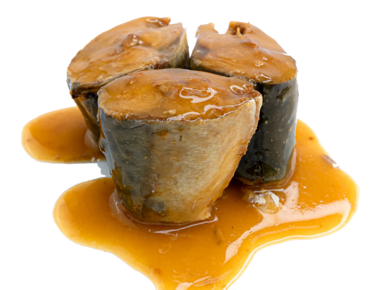 Canned saba(Mackerel) in brine, miso and shoyu Image