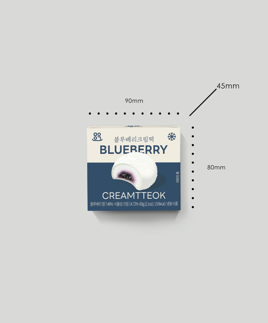 BLUEBERRY CREAM RICECAKE Image