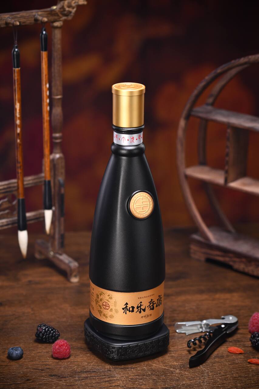 Shanggong Compound Raspberry Chinese-Style Red Wine · Hele Shoukang イメージ