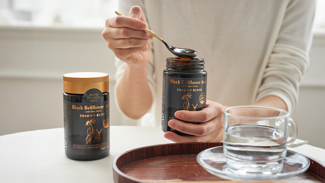 Deer Velvet Plus Black Balloon Flower Concentrated Syrup イメージ