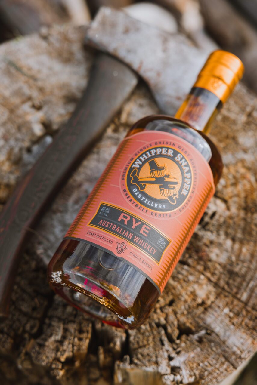 Whipper Snapper Distillery - Rye Whiskey 45% ABV Image