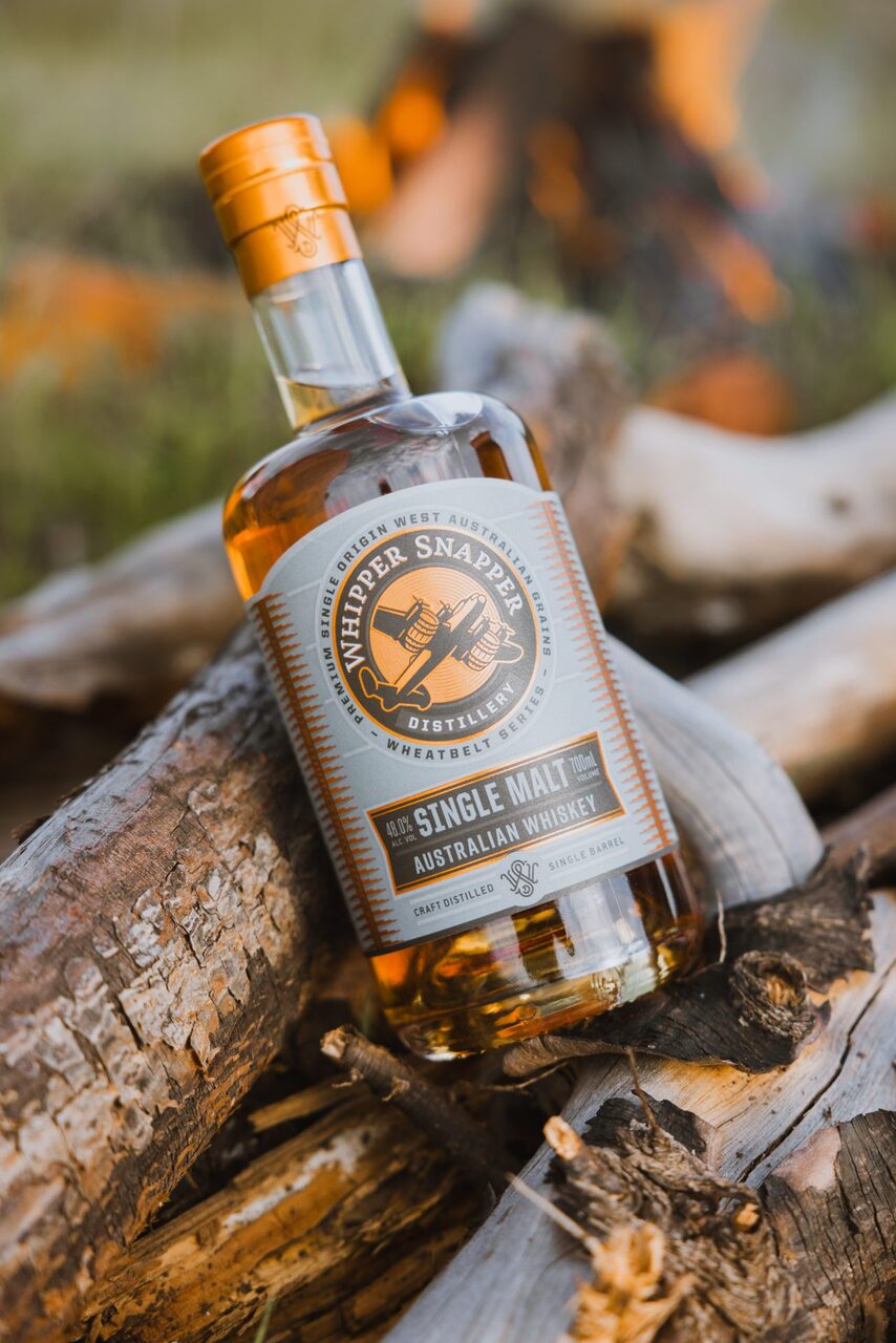 Whipper Snapper Distillery - Single Malt Whiskey 45% ABV Image