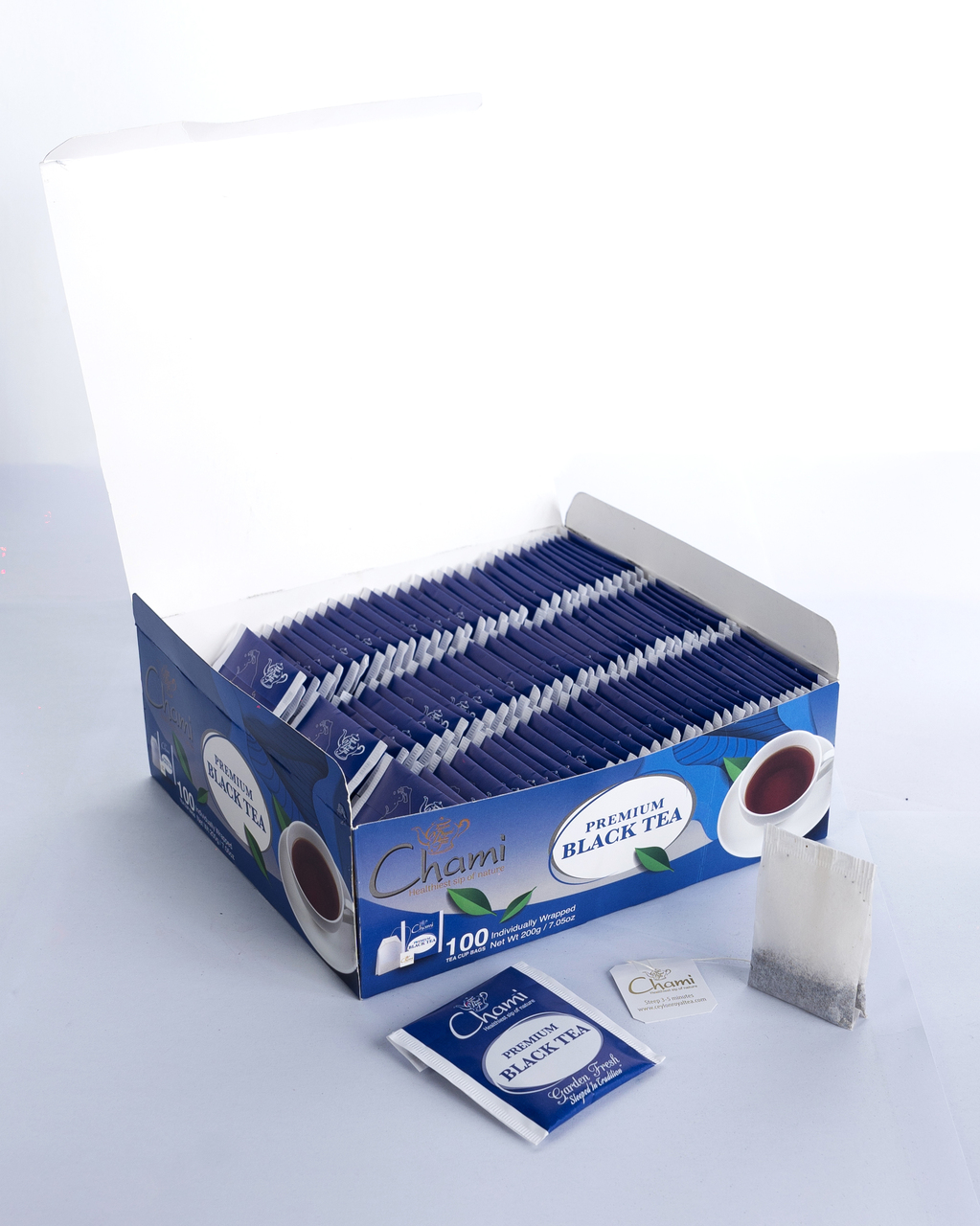 Chami Premium Black Tea 100 Tea Bags Image