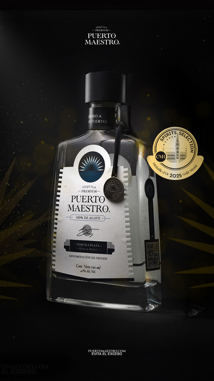 Tequila Puerto Maestro 100% de Agave, Plata, 700 ml, 40% Alc. Vol. Image