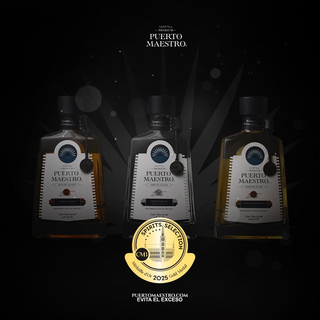  Tequila Puerto Maestro 100% de Agave, Reposado, 700 ml, 40% Alc. Vol.  Image