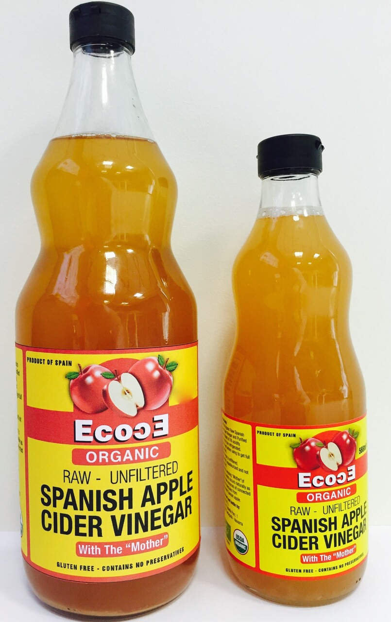 Organic Apple Cider Vinegar unfiltered unpasteurized with the mother Image