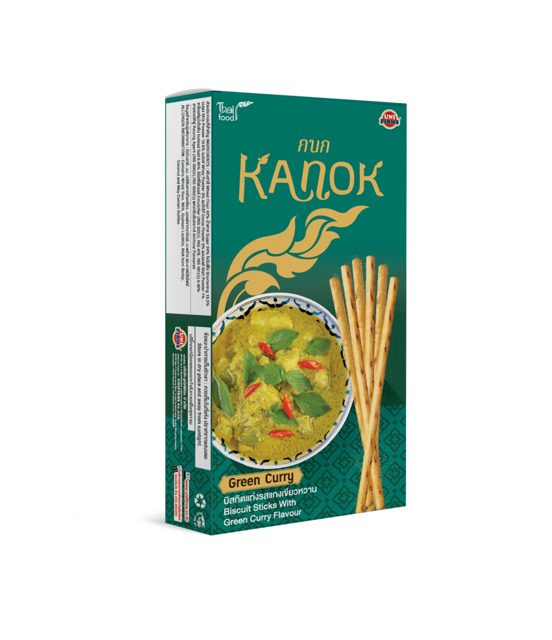 BISCUIT STICKS WITH TOM YUM FLAVOUR(KANOK) Image