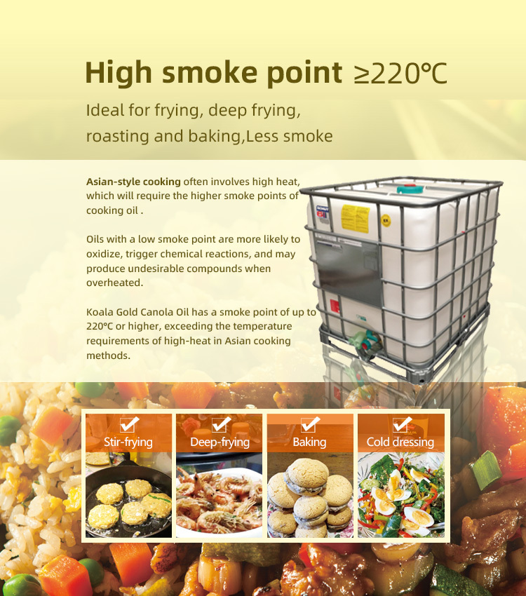 KOALA GOLD CANOLA OIL 1000L イメージ