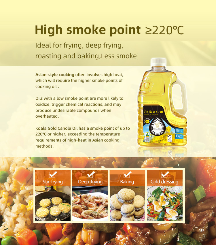 KOALA GOLD CANOLA OIL 2L-Handle イメージ