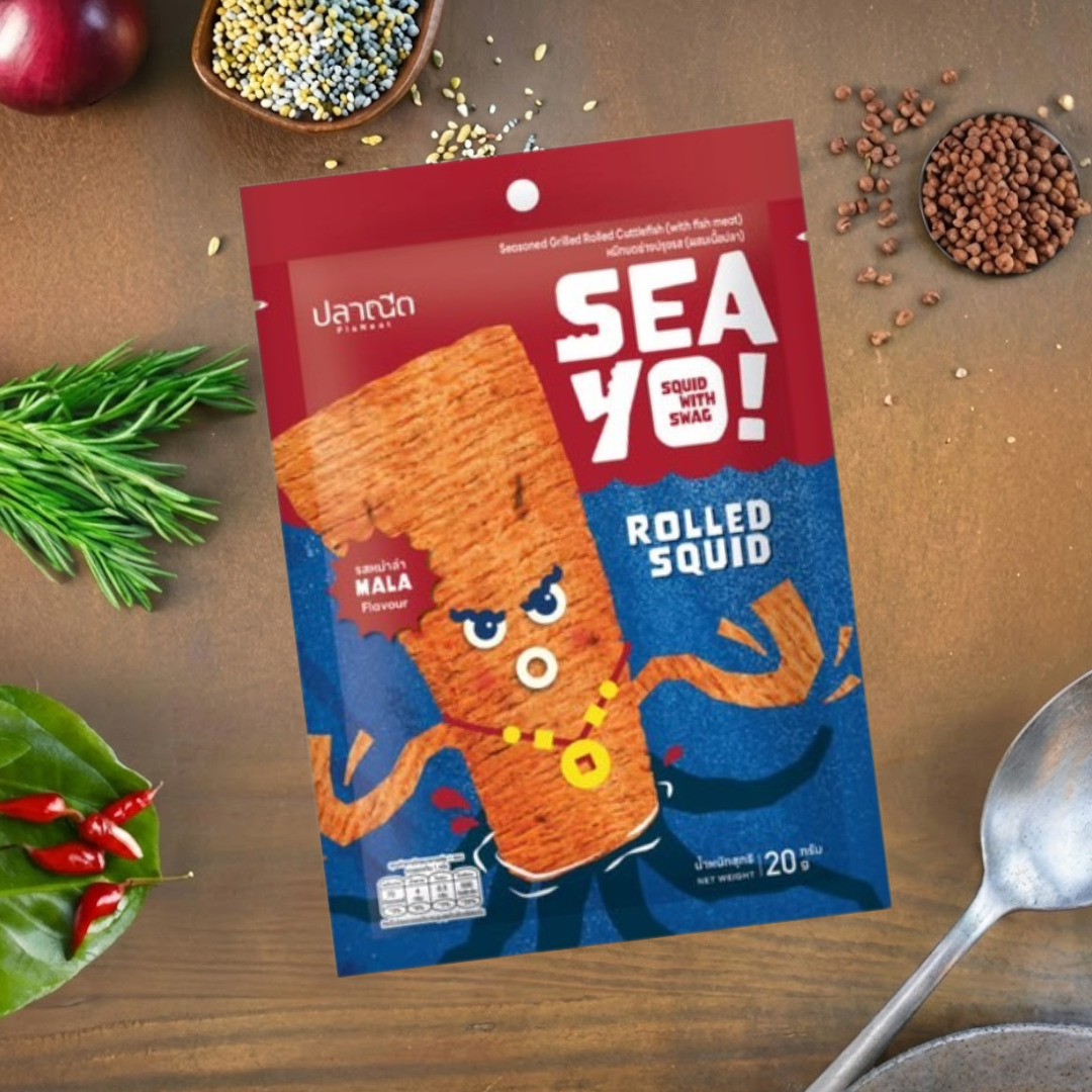 ROLLED SQUID (ORIGINAL, SPICY, MALA FLAVOUR) イメージ