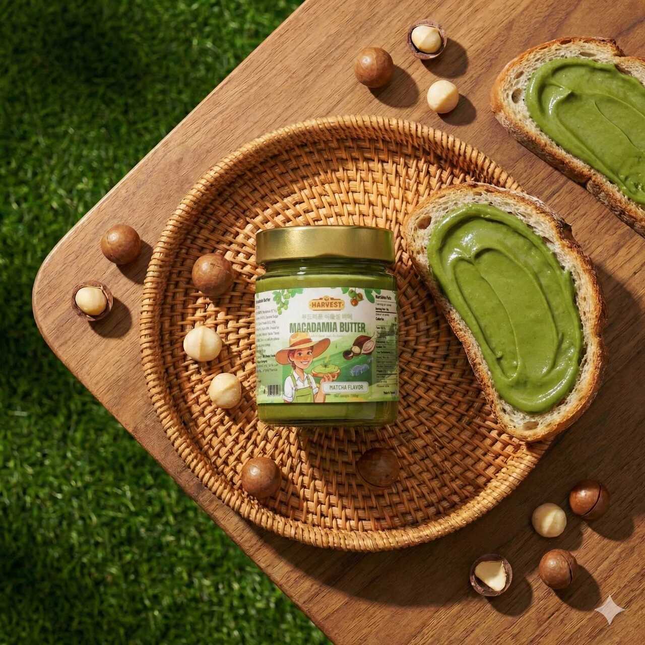 Macadamia Butter- Chocolate & Matcha Flavor Image