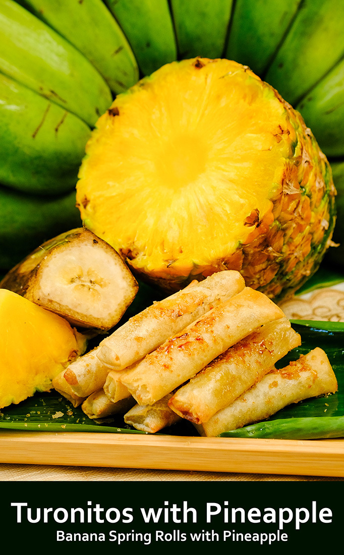 Golden Saba Mini Banana Spring Rolls Image