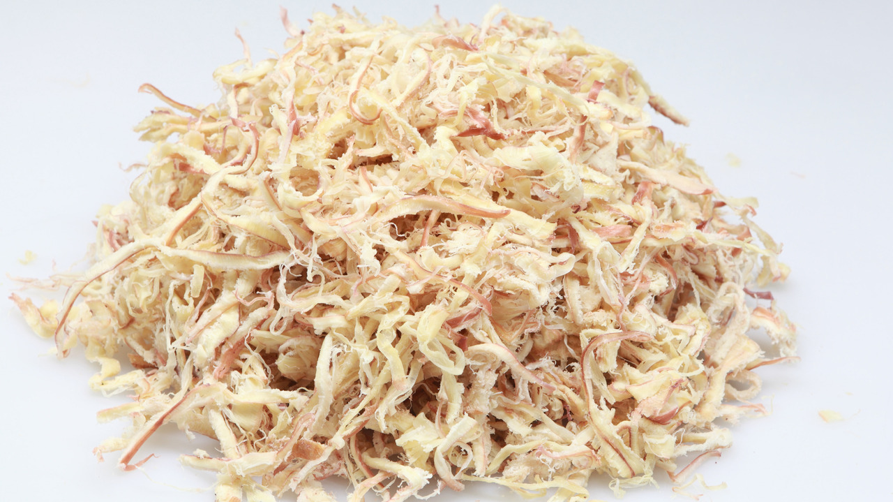 Skin-on Seasoned Shredded Squid Image