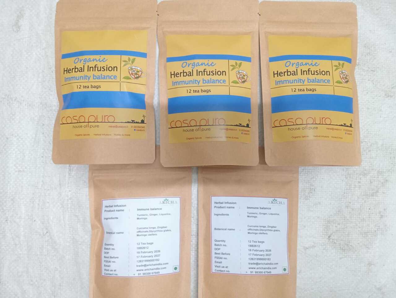 Herbal Tea Herbal Infusion  Image