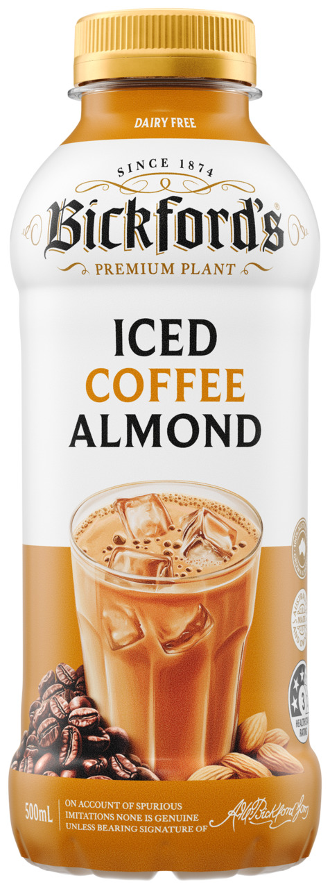 Bickford's  Drinks (100% Juice, Fruit Drink, Coffee, Chocolate and Alcohol) Image