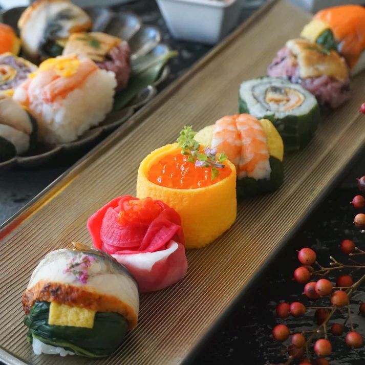 うるわし手鞠わさび葉寿し イメージ