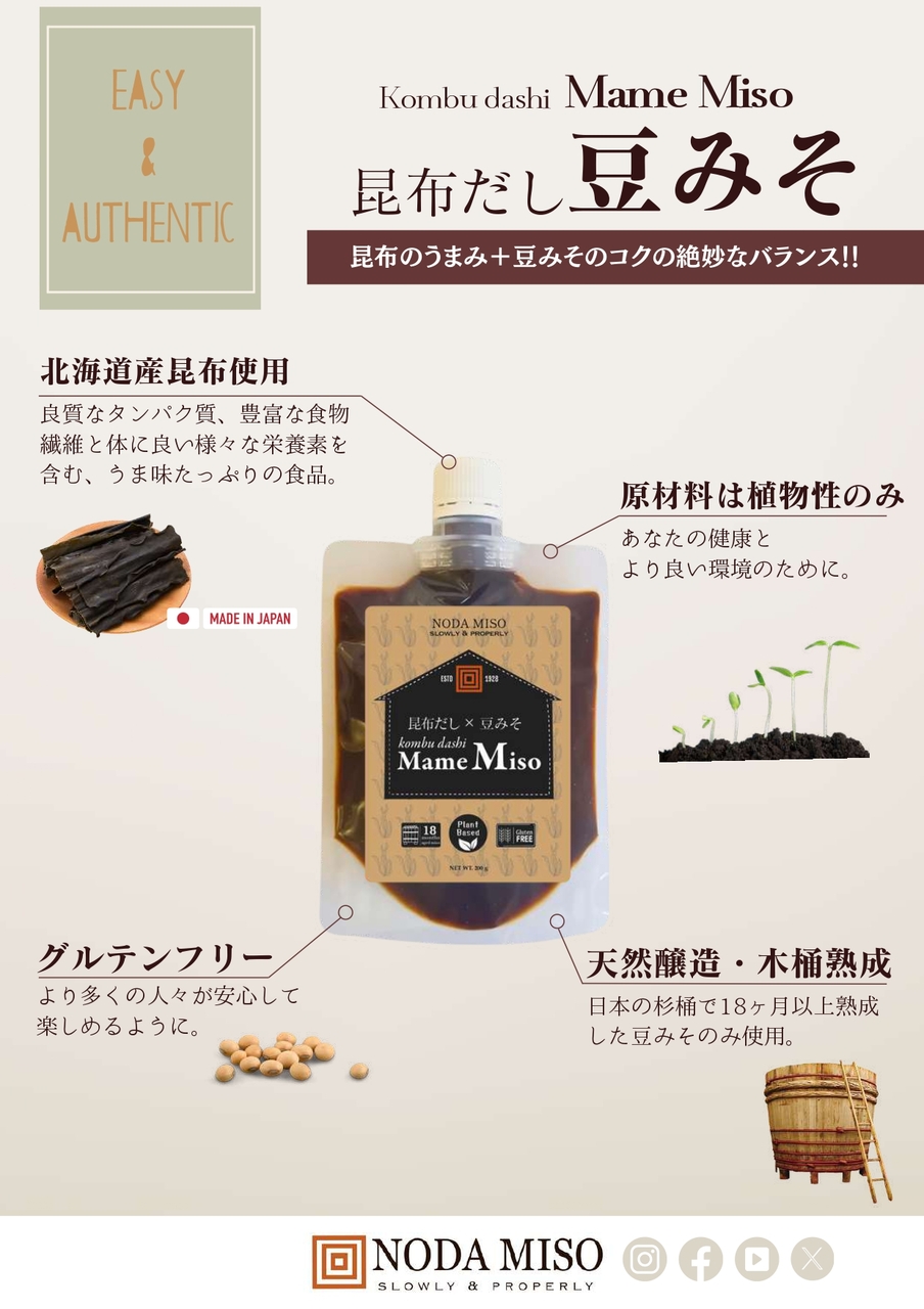 昆布だし豆みそ イメージ