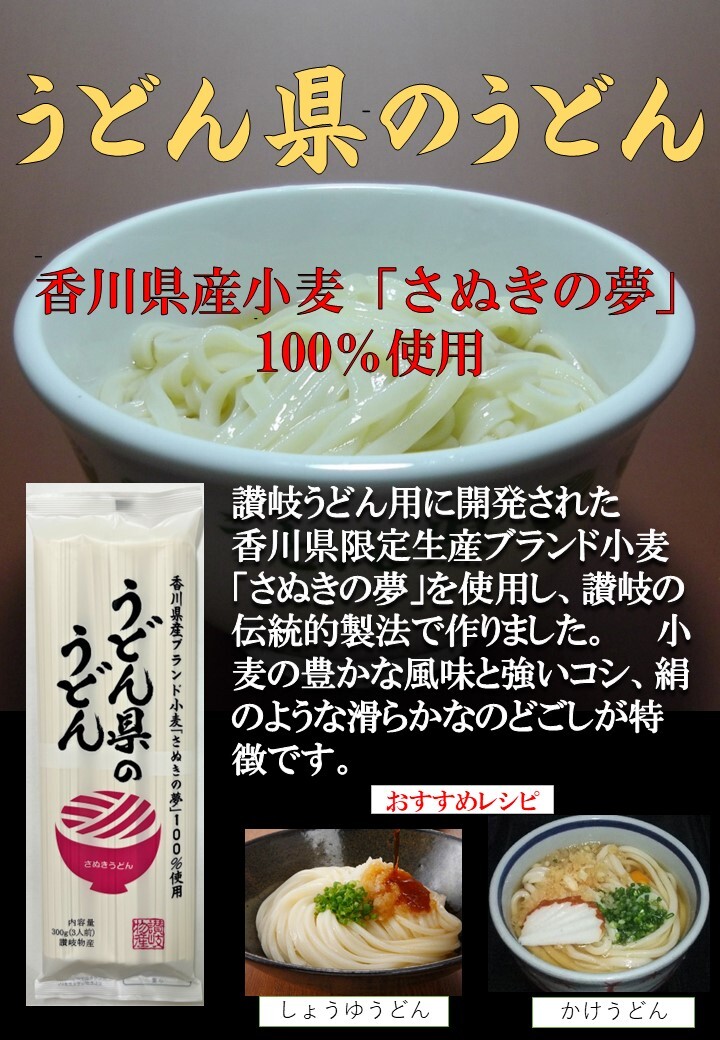 うどん県のうどん イメージ