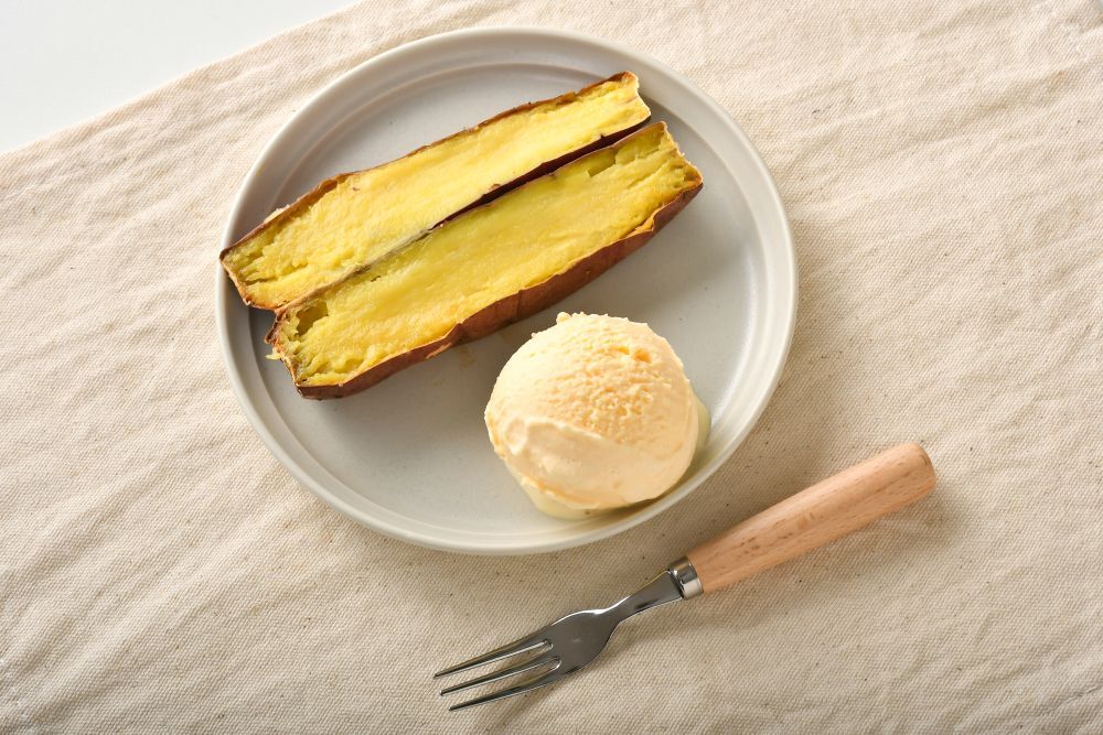 Frozen Roasted sweet potato Image