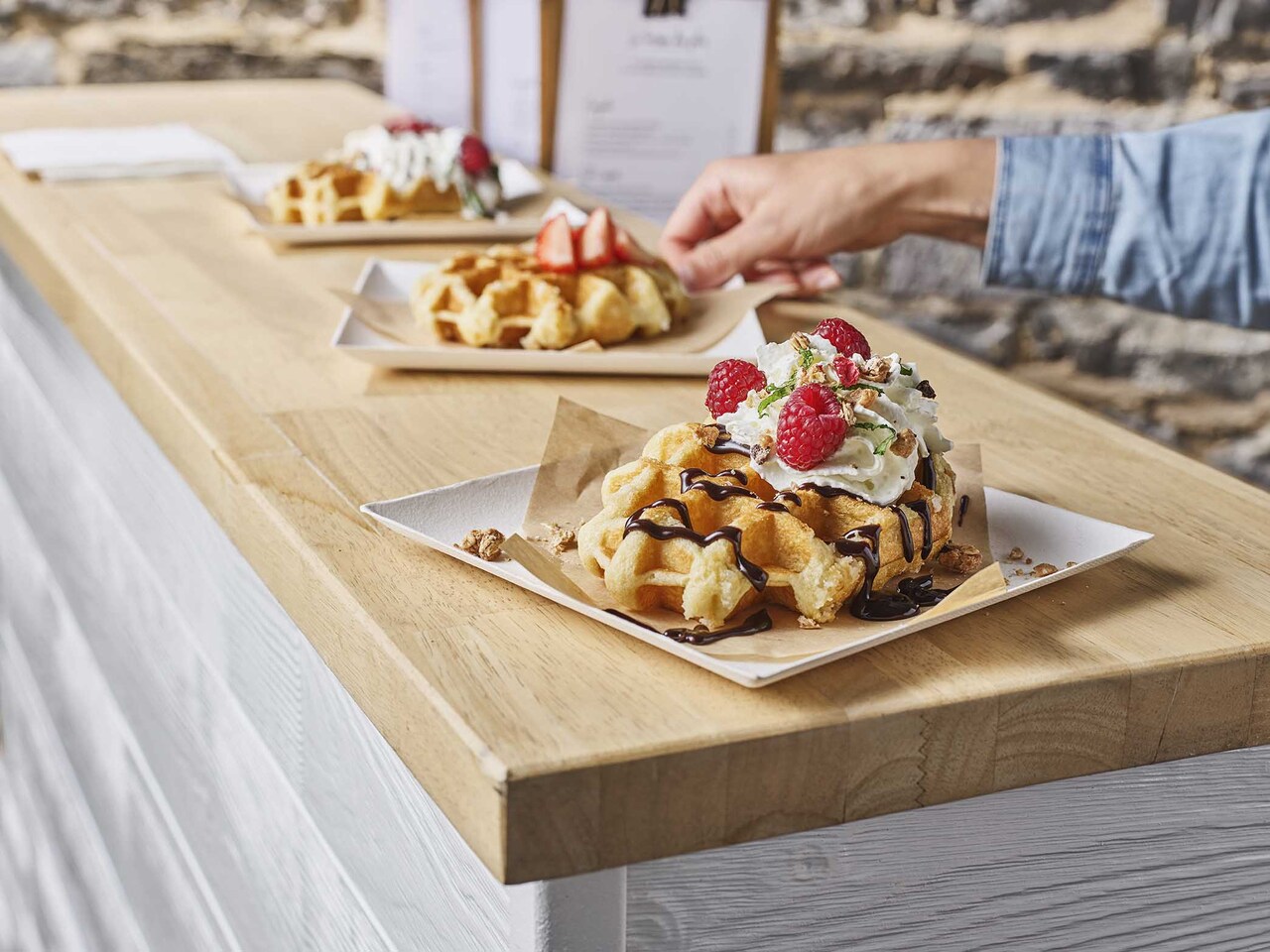 Pearl Sugar Waffle イメージ