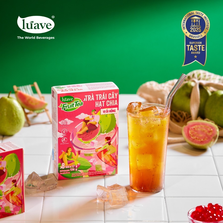 Instant Fruit Tea with Chia Seeds - Lúave Image