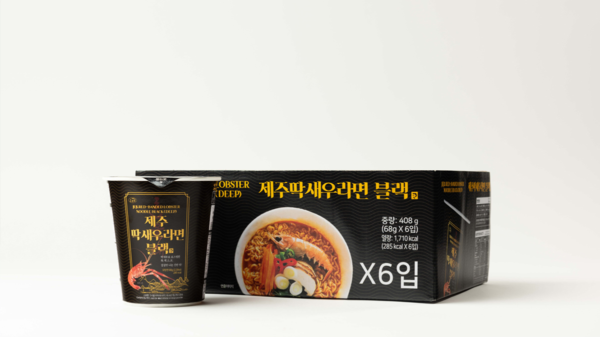 JEJU RED-BANDED LOBSTER CUP NOODLES Image