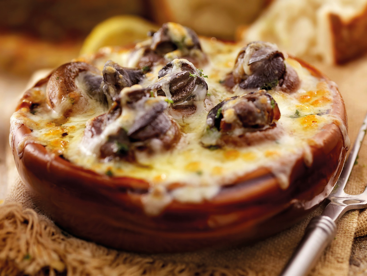 Snails meat in can Image