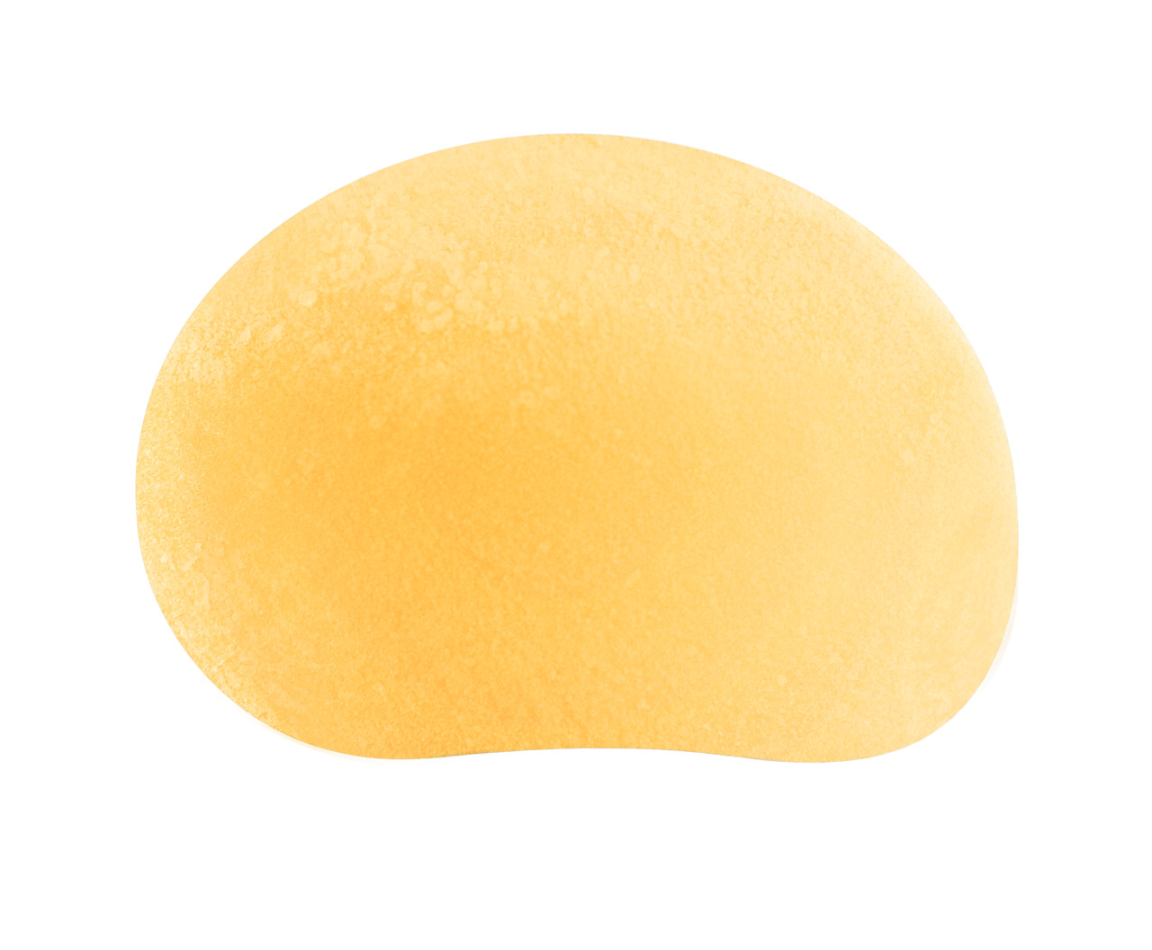 Mochi filled with mango mixed ice confection and mango filling Image