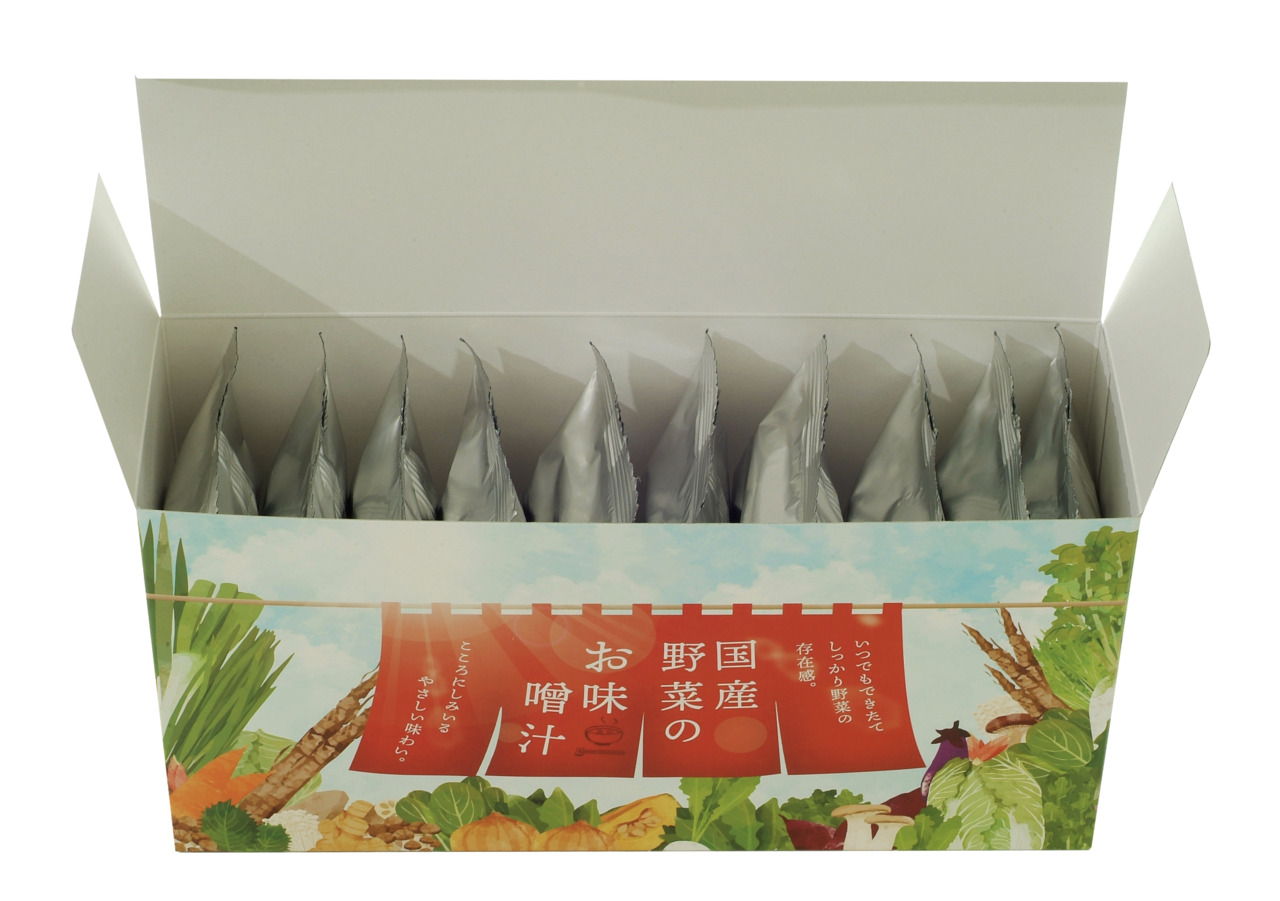 国産野菜のおみそ汁　3種9食セット イメージ