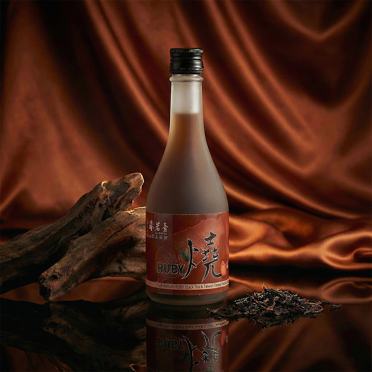 Ruby Black Tea Wine Image