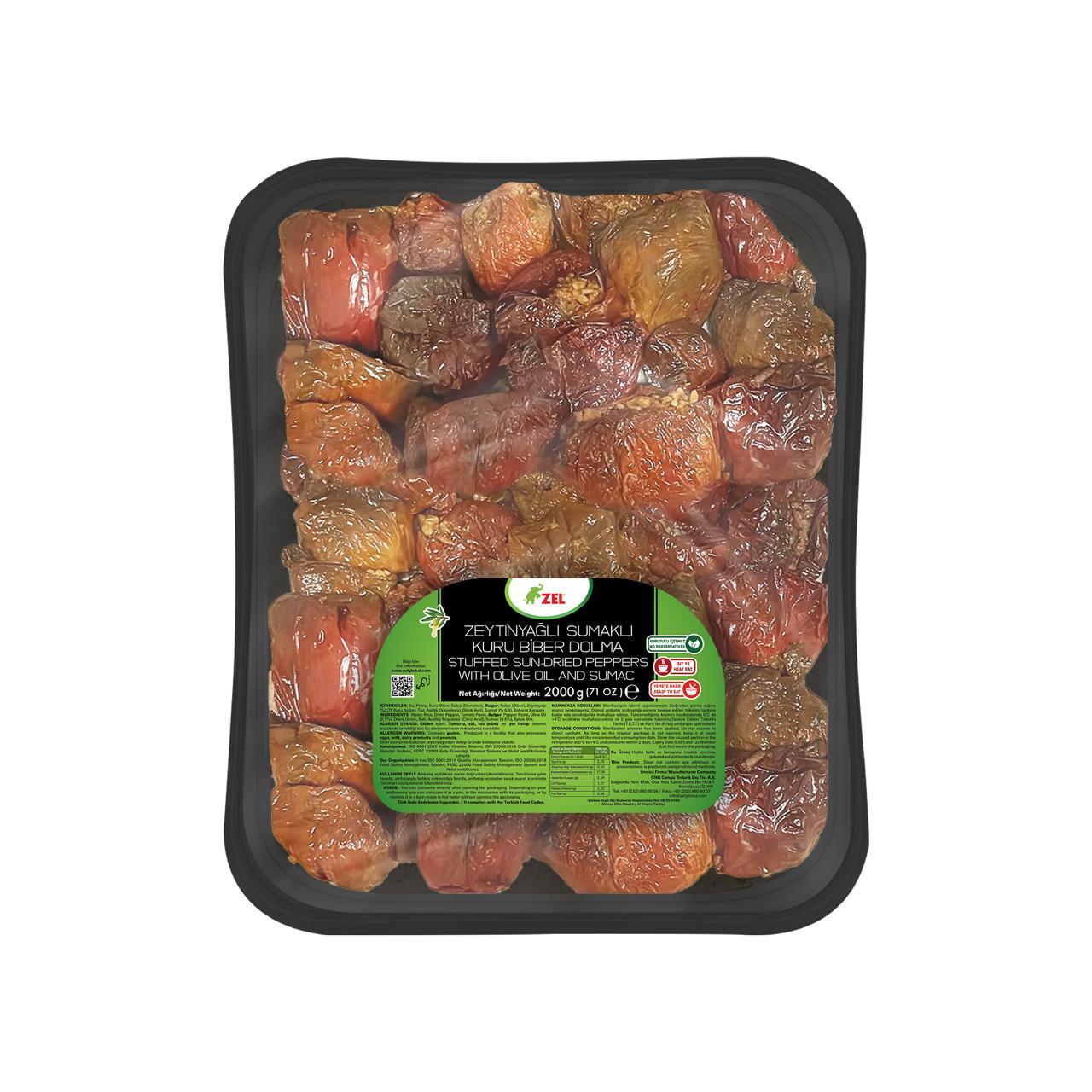 Stuffed Sun Dried Pepper with Olive Oil Image