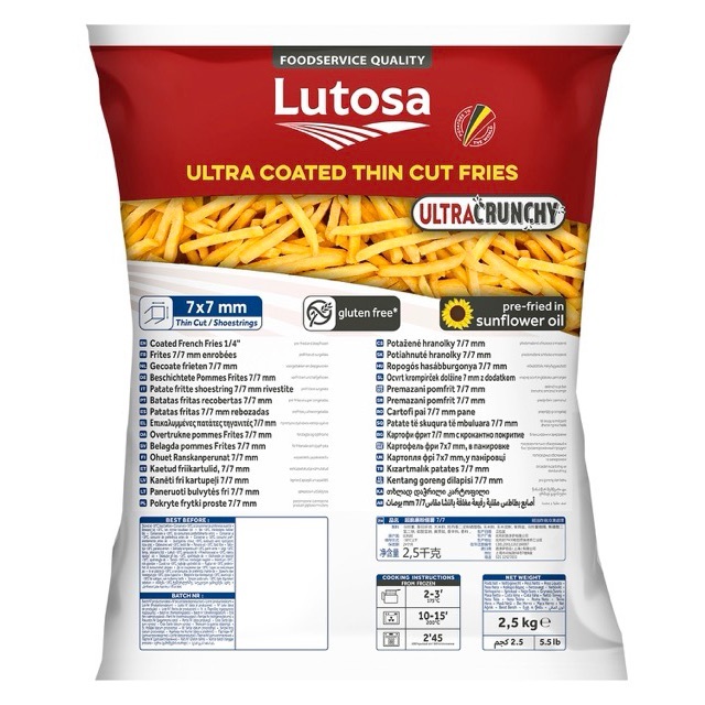 Coated Ultra Crunchy French Fries Image