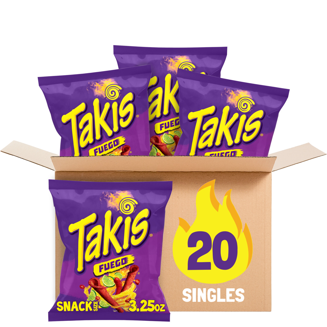 Takis Fuego rolled tortilla chips Image