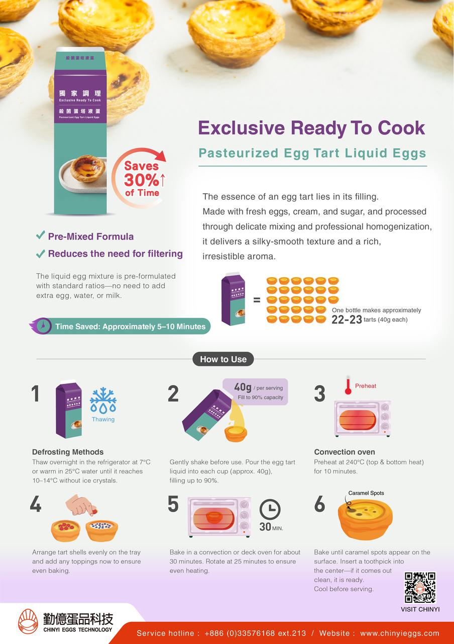 Egg Tart Filling Liquid Base Image