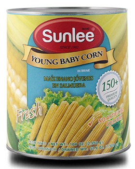 Canned Baby Corn in Brine Image