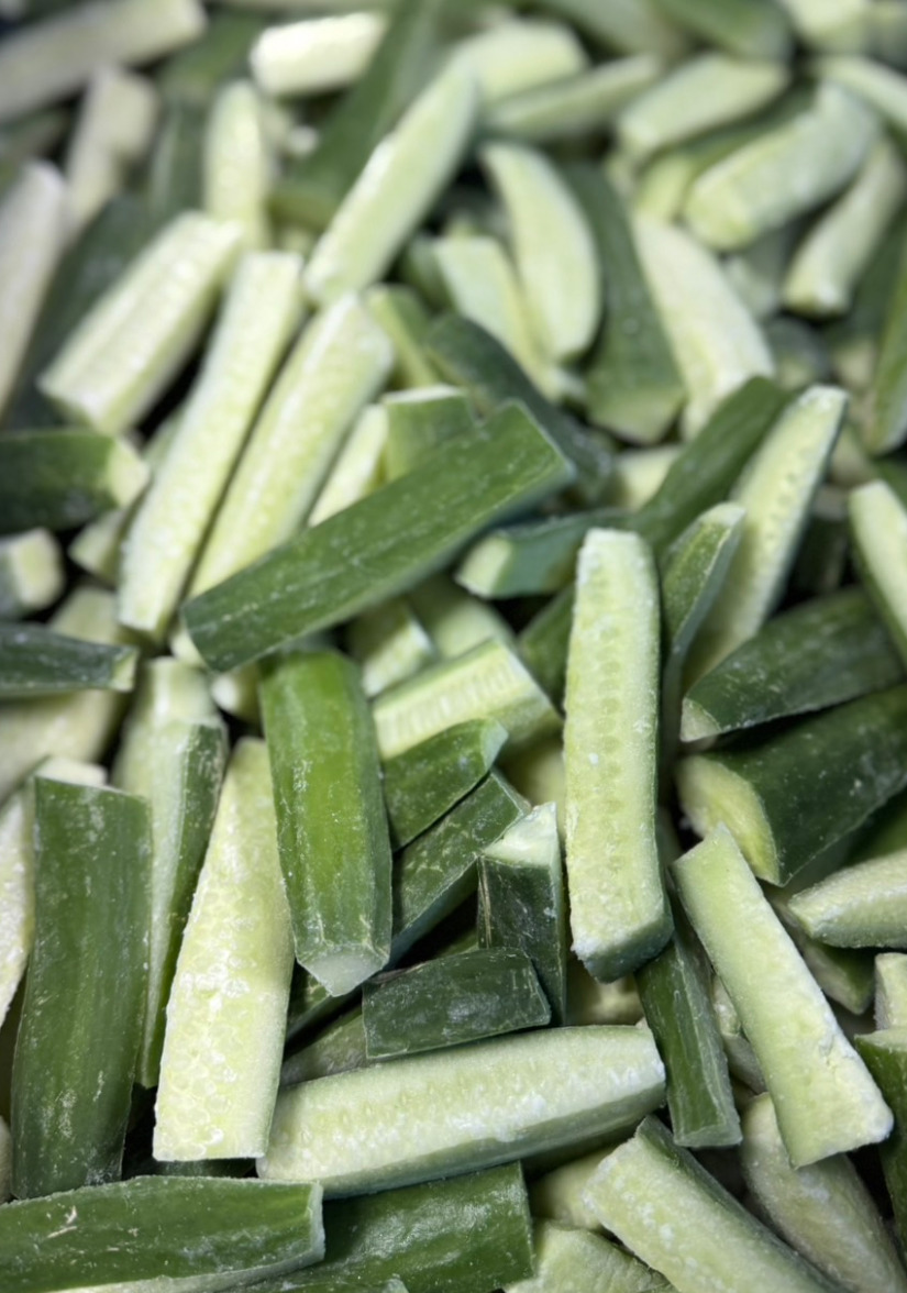 冷凍キュウリＩＱＦ イメージ