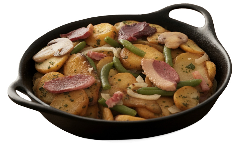 IQF pan-fried (mushroom or potatoes based) Image