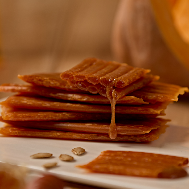 Korean Chewy Macaroni Snack(Pumpkin Honey Flavor) Image