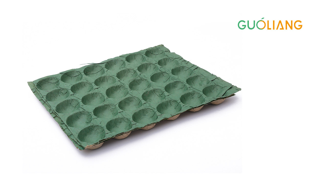 Kraft Paper Tray, Paper tray liners,insert paper tray ,Biodegradable recycled paper pulp tray Image