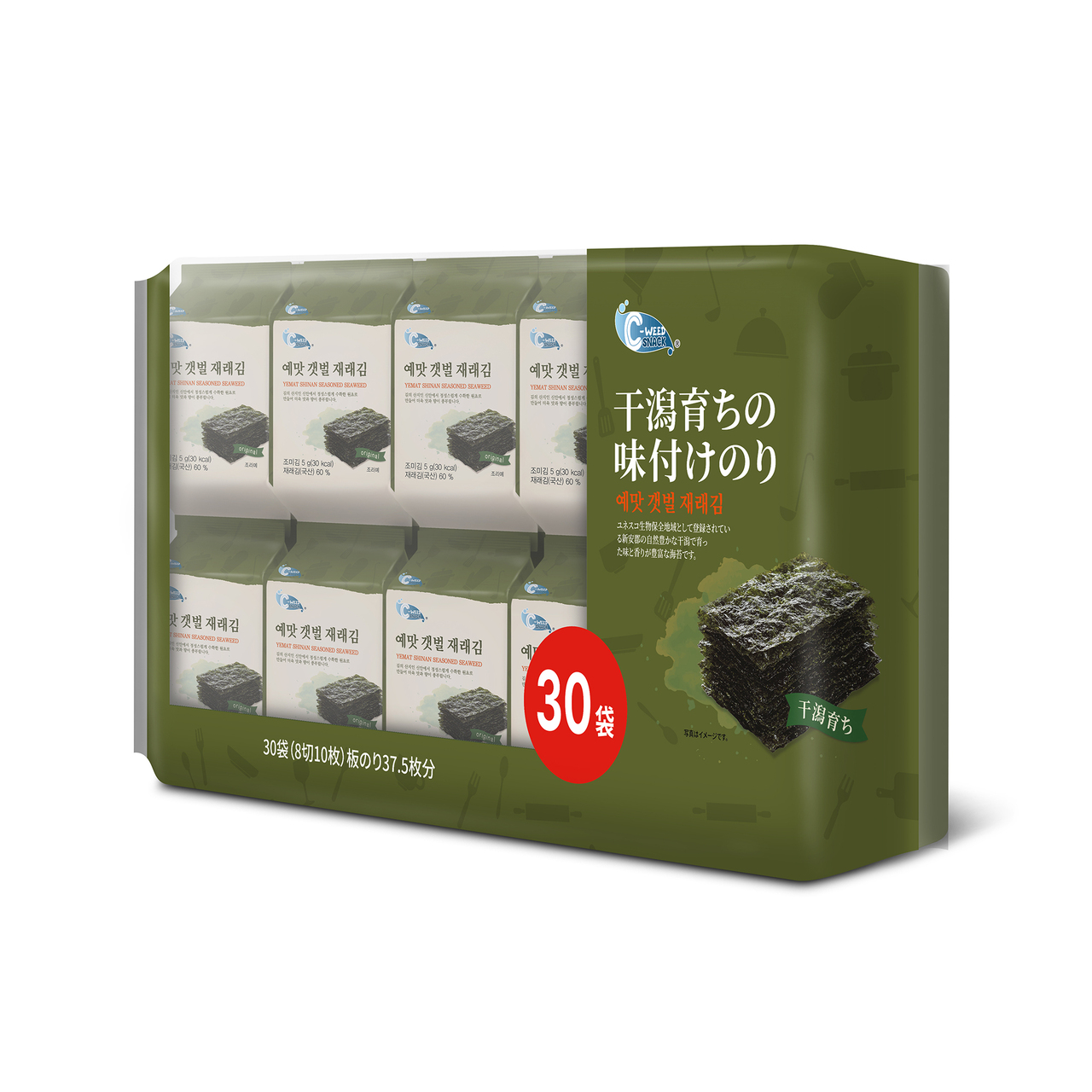 Korean seasoned seaweed イメージ