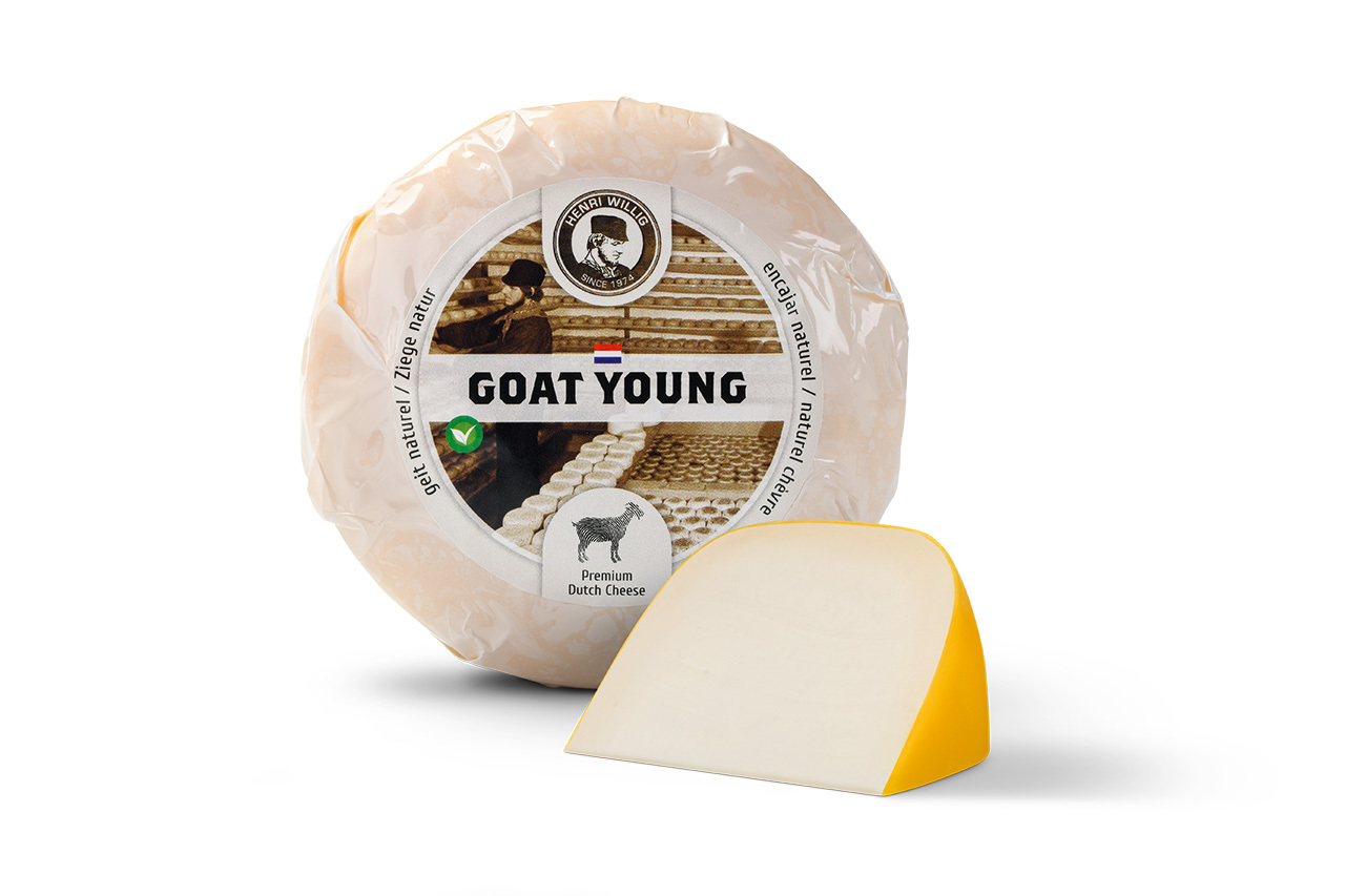 Henri Willig mini cheese wheels: Gouda, Truffle, Cumin, Chili, Herbs/Garlic, Goat Image