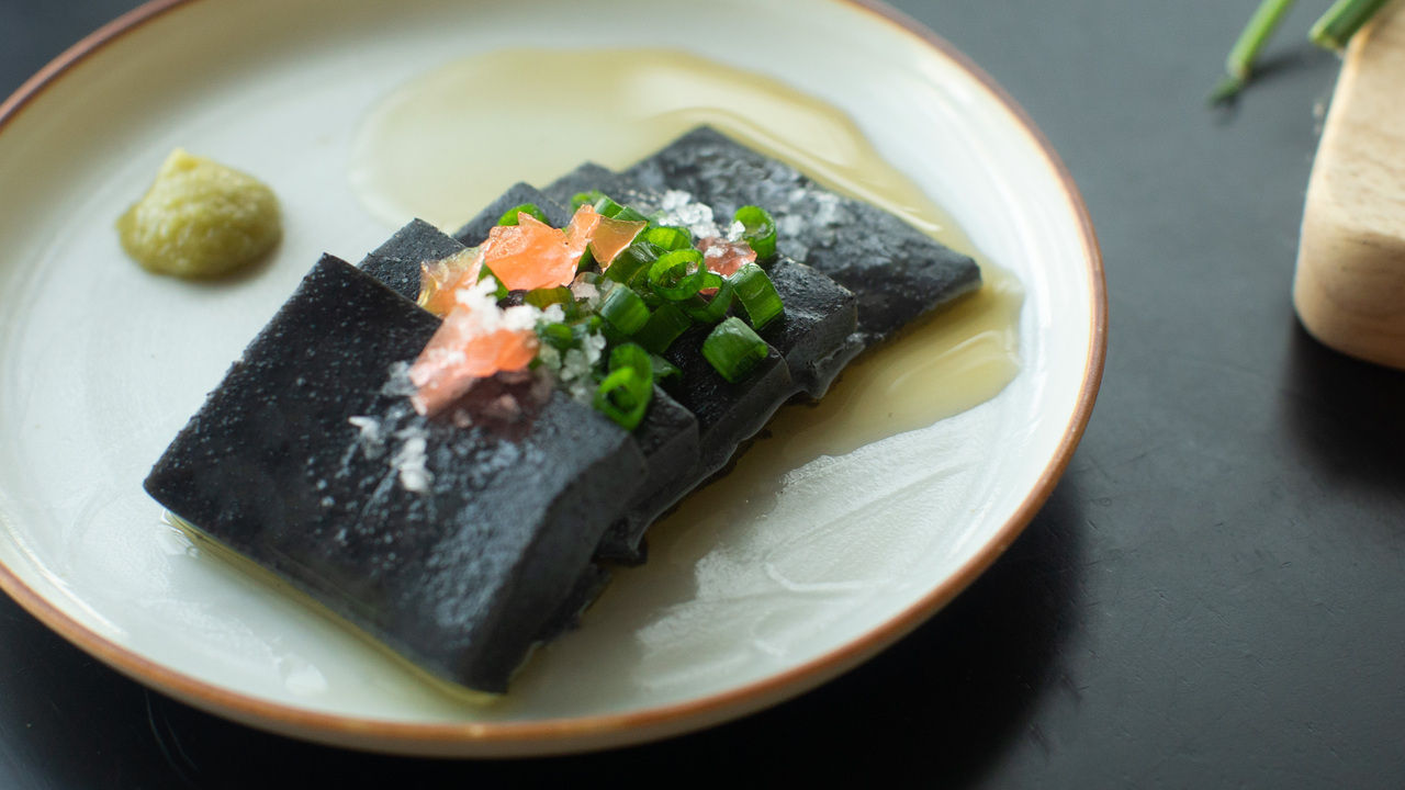 Black Sesame tofu Image